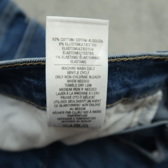 Hudson Jeans Women's Size 29 Blue Mid-Rise Nico Penny Straight Denim 27" Inseam - Picture 12 of 16